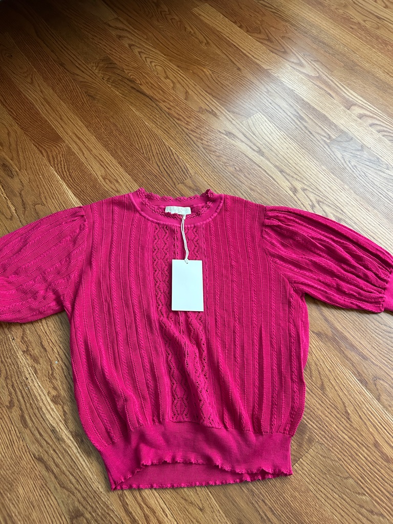 New Ulla Johnson Gemma Top In Orchid